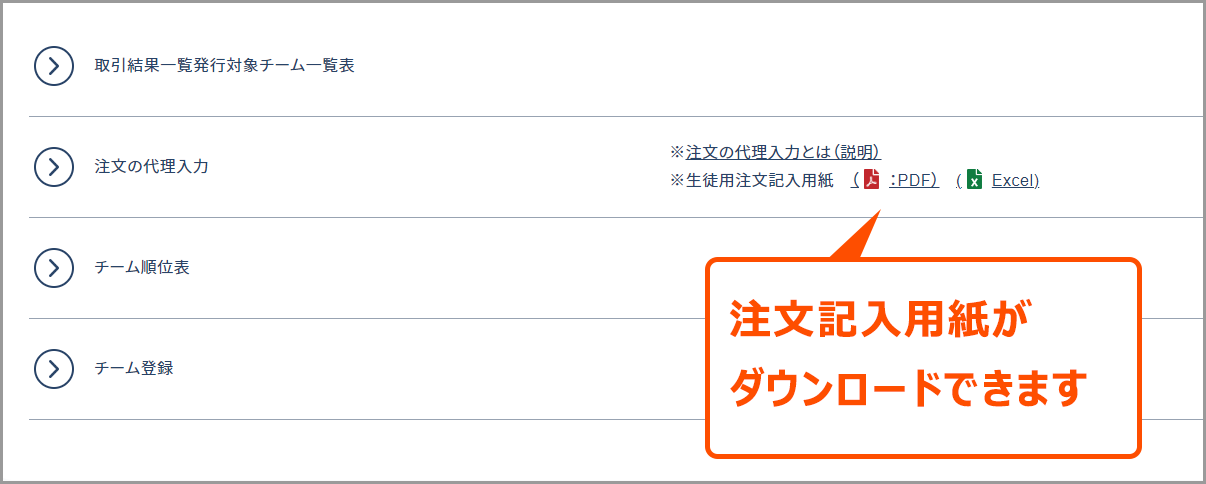 注文の代理入力とはのイメージ